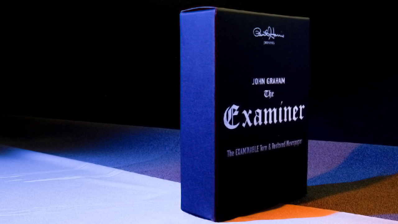 Paul Harris Presents Examiner (Gimmicks & DVD) by John Graham - Trick