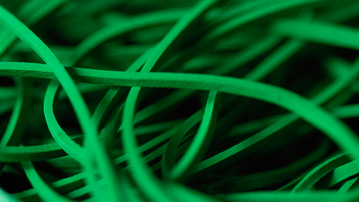 Joe Rindfleisch - Gummibänder (grün - ca. 300 Stück)