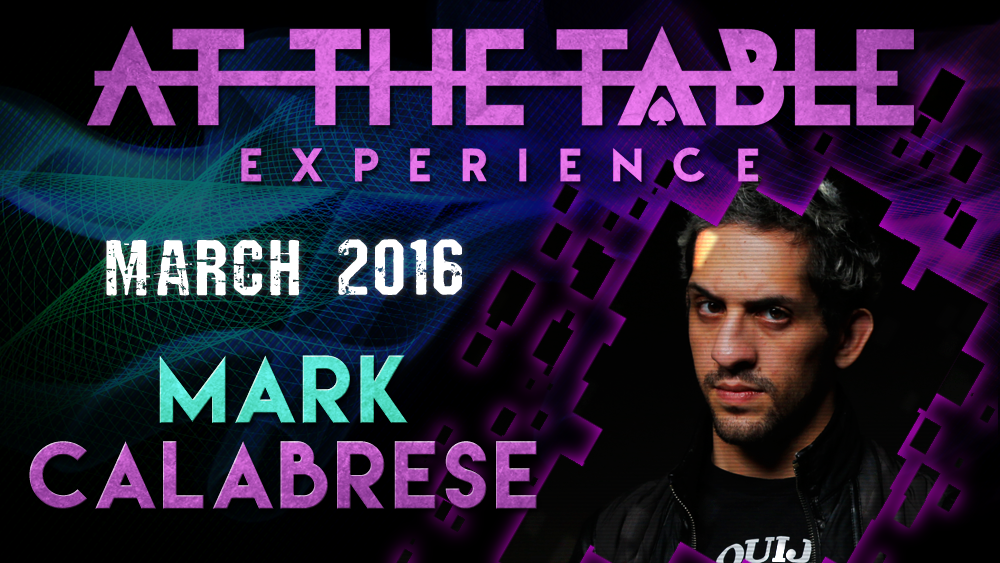 At The Table Live Lecture - Mark Calabrese 2 March 16th 2016 video DOWNLOAD