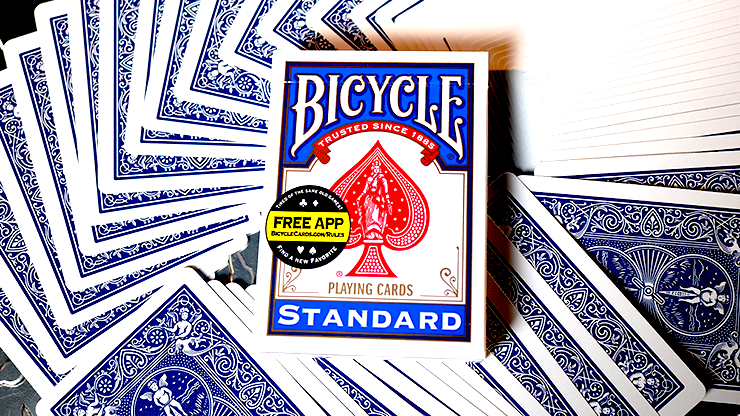 Bicycle Standard Blau - Poker Karten
