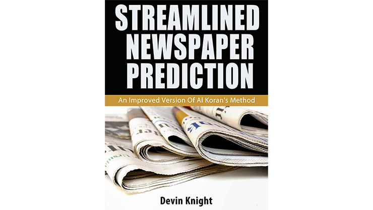 Streamlined Newspaper Prediction by Devin Knight eBook DOWNLOAD