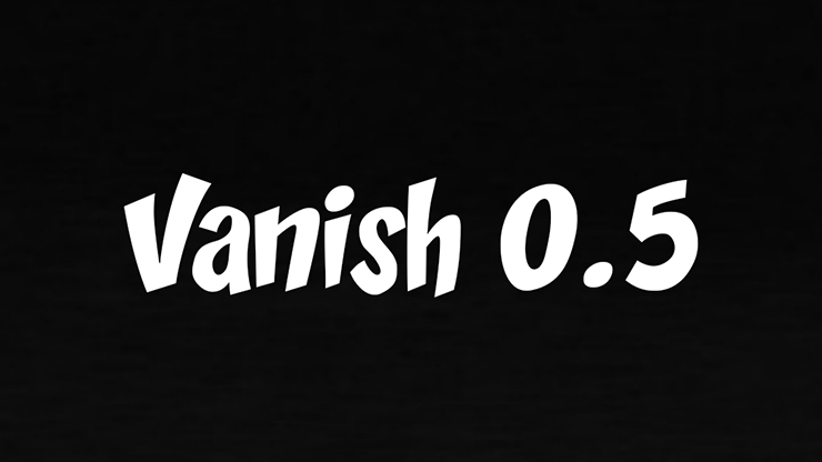 Vanish 0.5 by Sultan Orazaly video DOWNLOAD